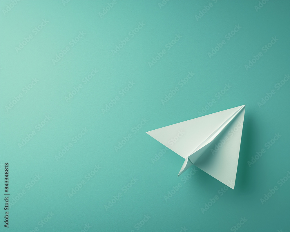 Minimalist Paper Plane Minimalist Paper Plane