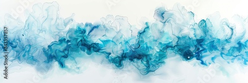 Minimalist Abstract Watercolor Pieces, With Soft Whites And Gentle Blues, Evoking Calmness And Simplicity , HD Wallpapers, Background Image