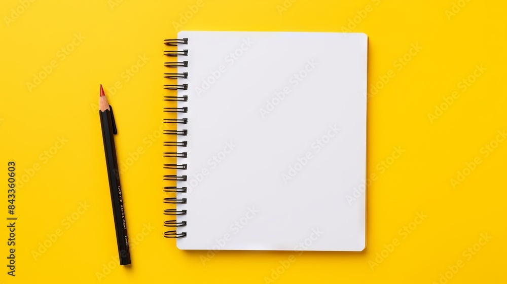 Blank notebook and school stationery on yellow background, flat lay with space for text. Back to school supplies arranged neatly.
Blank notebook and school stationery on yellow background, flat lay with space for text. Back to school supplies arranged neatly.