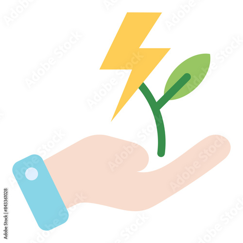 Energy Harvesting Icon
