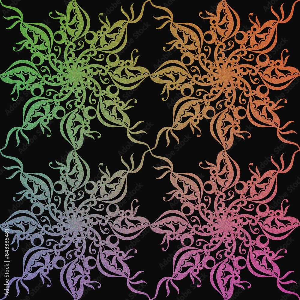 Abstract, Doodle lines in abstract flower circles, Lines with many colors without fixed shapes forming a picture, Beautiful multicolored lines forming an image, Doodle lines, Patterns. Abstract, Doodle lines in abstract flower circles, Lines with many colors without fixed shapes forming a picture, Beautiful multicolored lines forming an image, Doodle lines, Patterns.