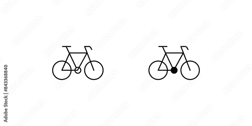 bicycle icon with white background vector stock illustration bicycle icon with white background vector stock illustration