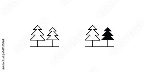 wild life icon with white background vector stock illustration