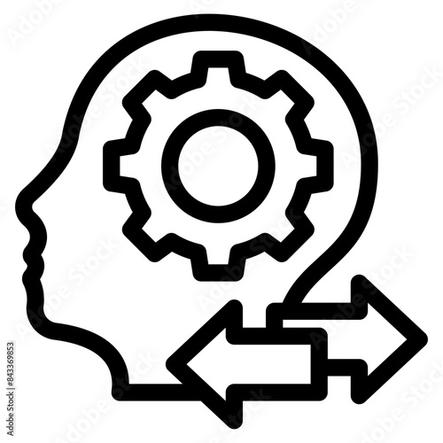 Behavior Icon Element For Design