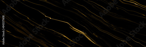 Obraz  z motywem Marble texture wall surface black gold ink pattern graphic  background granite abstract light elegant grey for do floor plan ceramic counter texture tile black yellow background natural for paper.