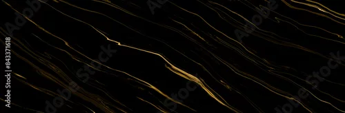 Panel kuchenny z motywem Marble texture wall surface black gold ink pattern graphic  background granite abstract light elegant grey for do floor plan ceramic counter texture tile black yellow background natural for paper.