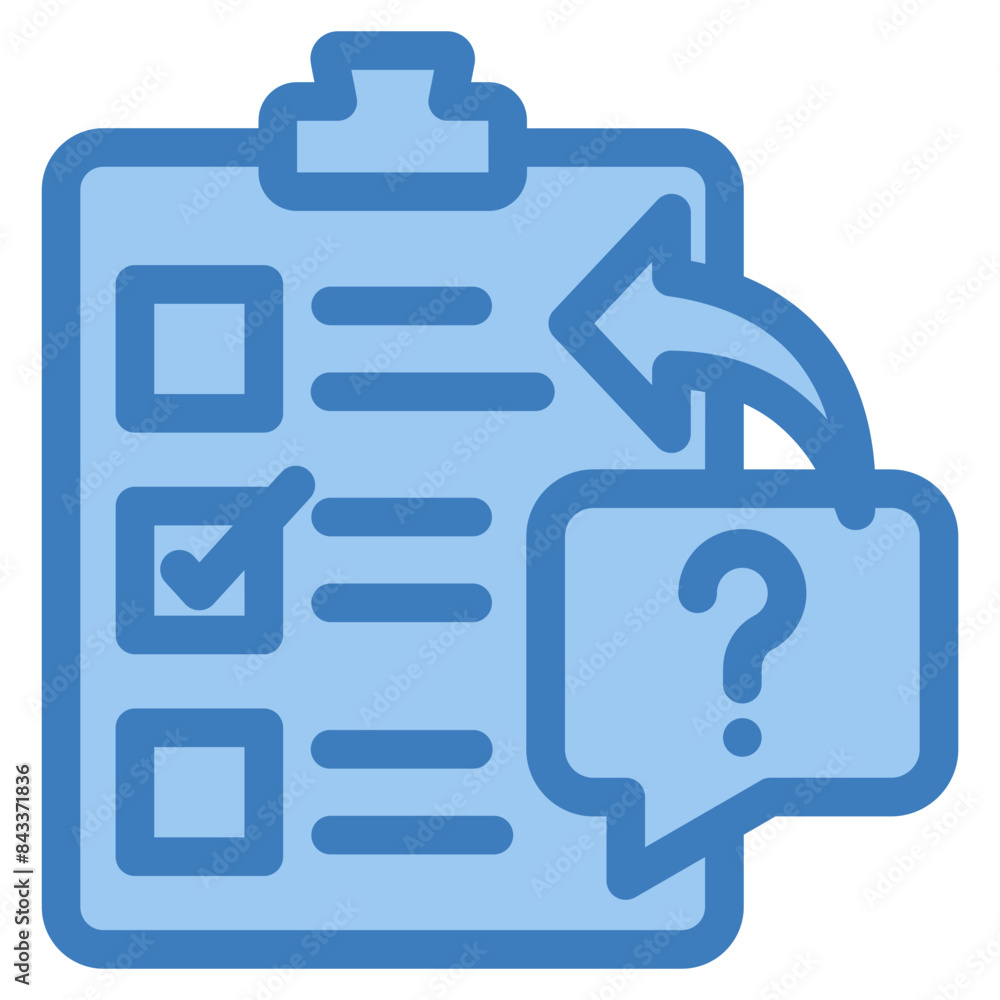 Questionnaire Icon Element For Design Questionnaire Icon Element For Design