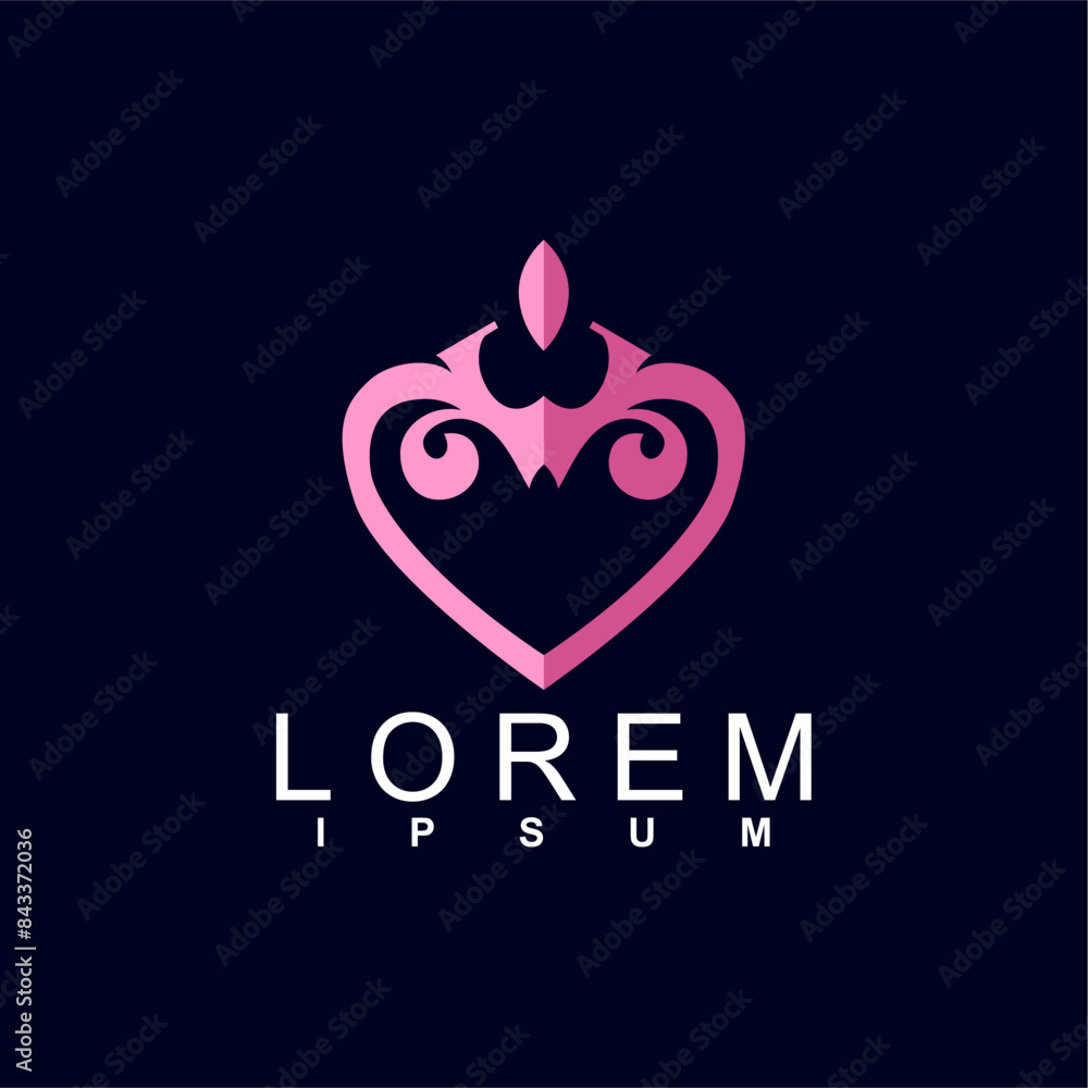 abstract logo design. unique and characterful, geometric abstract logo, modern and cute logo concept abstract logo design. unique and characterful, geometric abstract logo, modern and cute logo concept