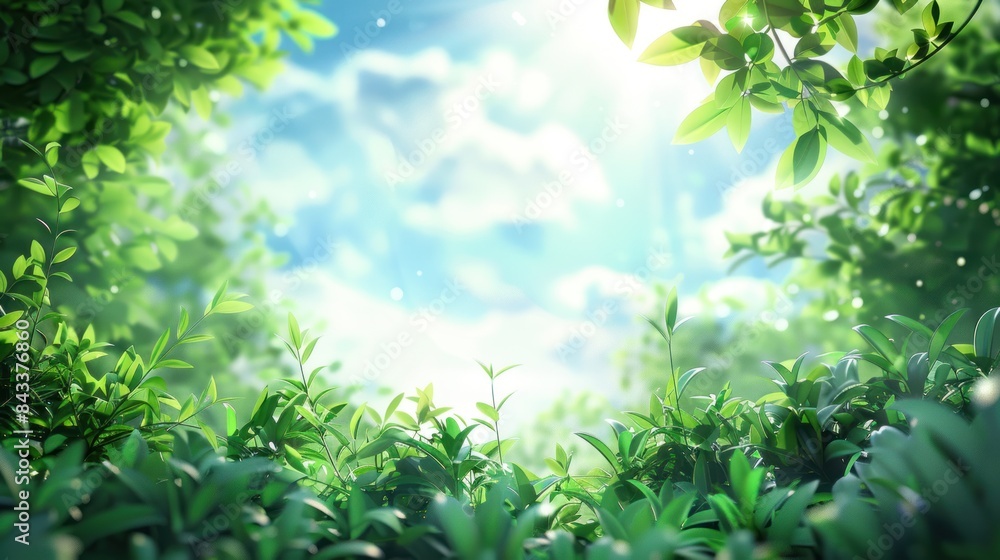 lush green trees There is space for text or logos. lush green trees There is space for text or logos.