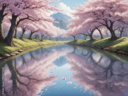 river in the forest