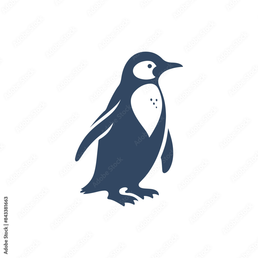 penguin silhouette vector, penguin logo, penguin icon, penguin clipart illustration on white background penguin silhouette vector, penguin logo, penguin icon, penguin clipart illustration on white background