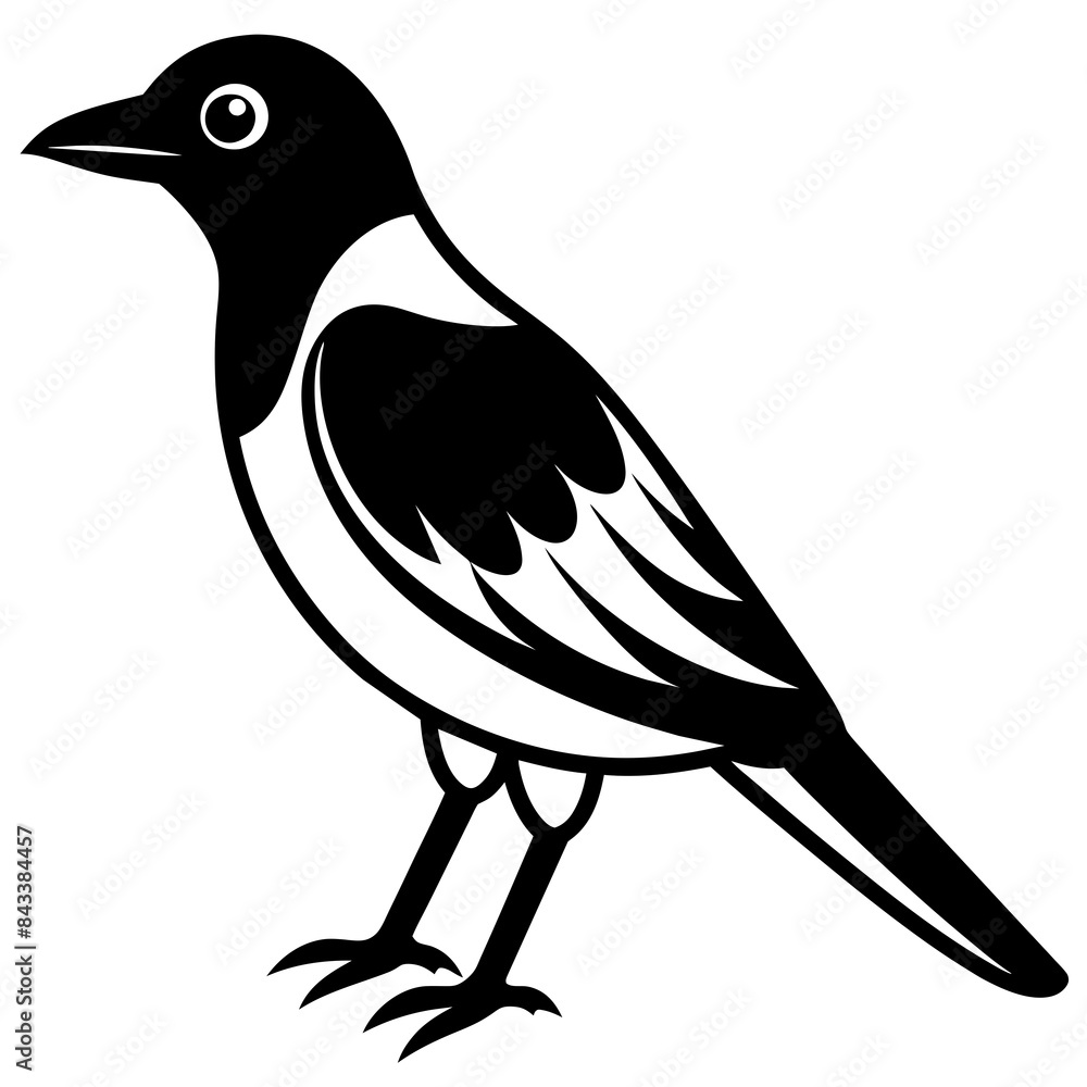 bird on a white background bird on a white background