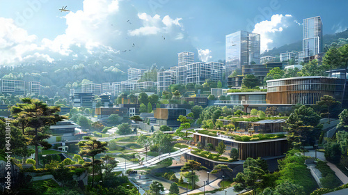 未来都市｜city of the future　Generative　AI　　　　