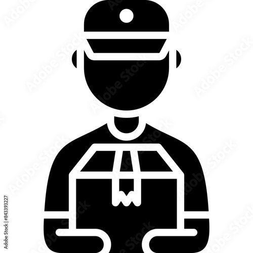 Delivery Man Icon