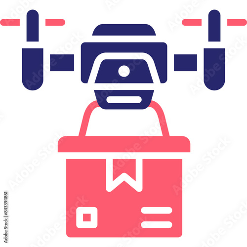 Delivery Drone Icon