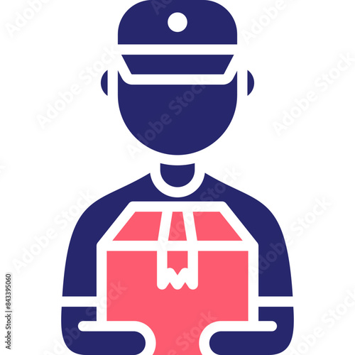 Delivery Man Icon