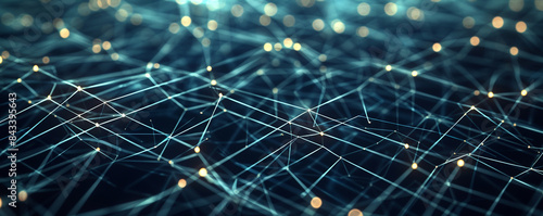 Grid of intersecting lines forming a complex network of geometric shapes, resembling a digital circuit board.