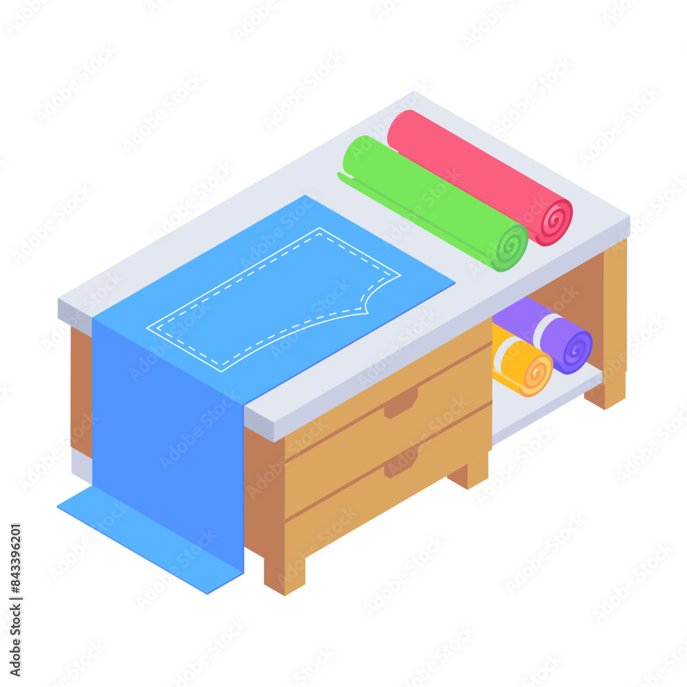 Sewing and Textile Tools Isometric Icons
Sewing and Textile Tools Isometric Icons
