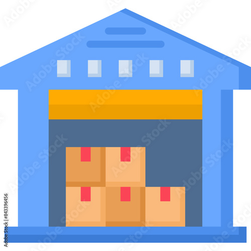 Warehouse Storage Icon