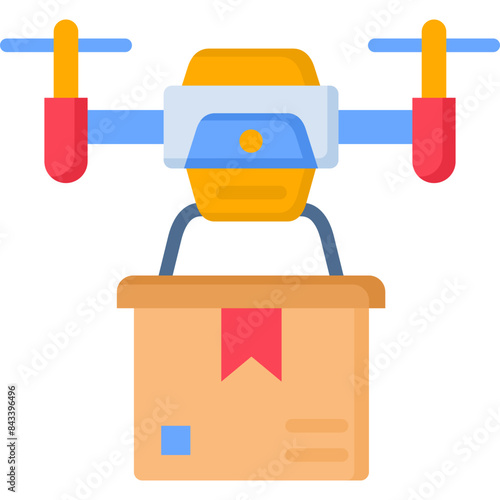Delivery Drone Icon