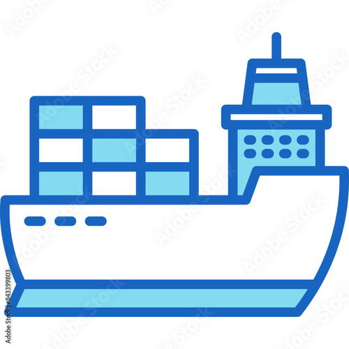 Cargo Ship Icon