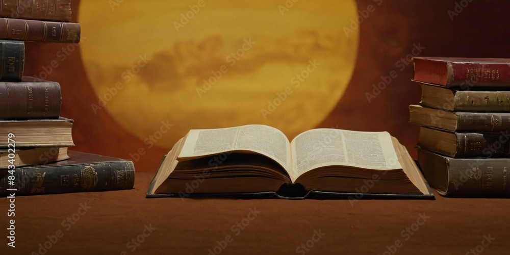 Opening a Book to Iconic Literary Scenes, Our Creative Banner on World ...