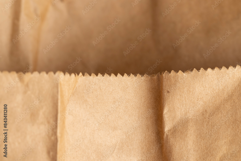 Fototapeta premium close-up of crumpled cooking paper