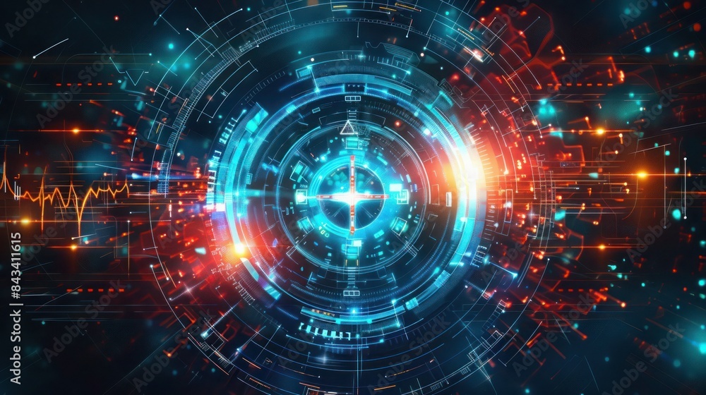Scientific Future Technology Business Presentation background Scientific Future Technology Business Presentation background