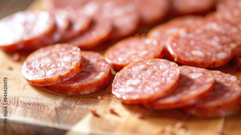 The concept of farm-based, environmentally friendly products. Juicy delicious sausage on a wooden board. The concept of farm-based, environmentally friendly products. Juicy delicious sausage on a wooden board.