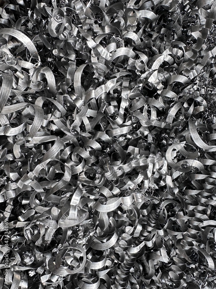 Fotografie Steel scrap materials recycling