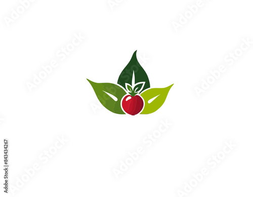 Eco logo, eko, ekologiczne logo, ekologia logo, ekologia, sałatka, warzywa, rośliny, logo, plants logo