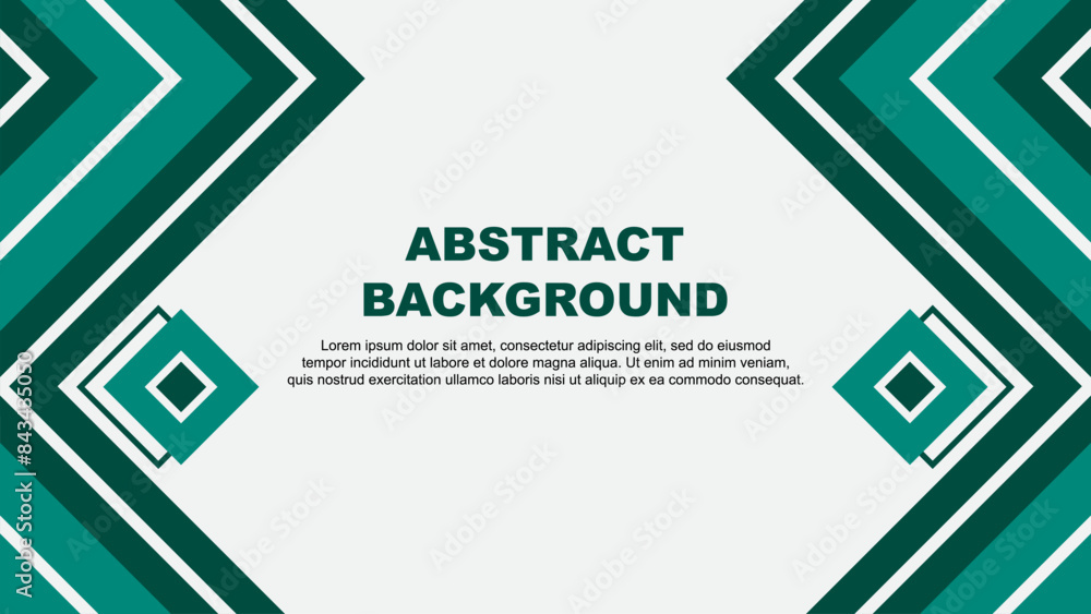 Abstract Teal Green Background Design Template. Abstract Banner Wallpaper Vector Illustration. Teal Green Design Abstract Teal Green Background Design Template. Abstract Banner Wallpaper Vector Illustration. Teal Green Design