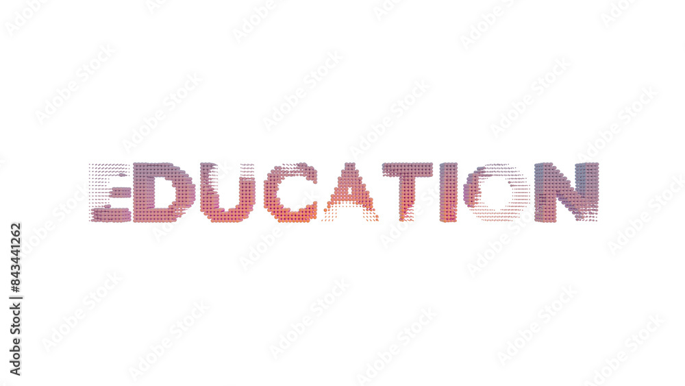 EDUCATION Abstract Pixel Glow: Modern Digital Typography EDUCATION Abstract Pixel Glow: Modern Digital Typography