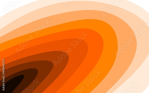 Abstract image wallpaper of orange hill gradient background