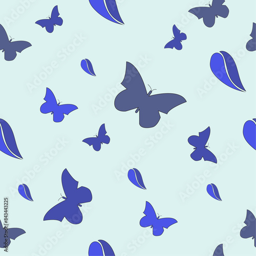 Seamless Pattern Design Editable Illustration