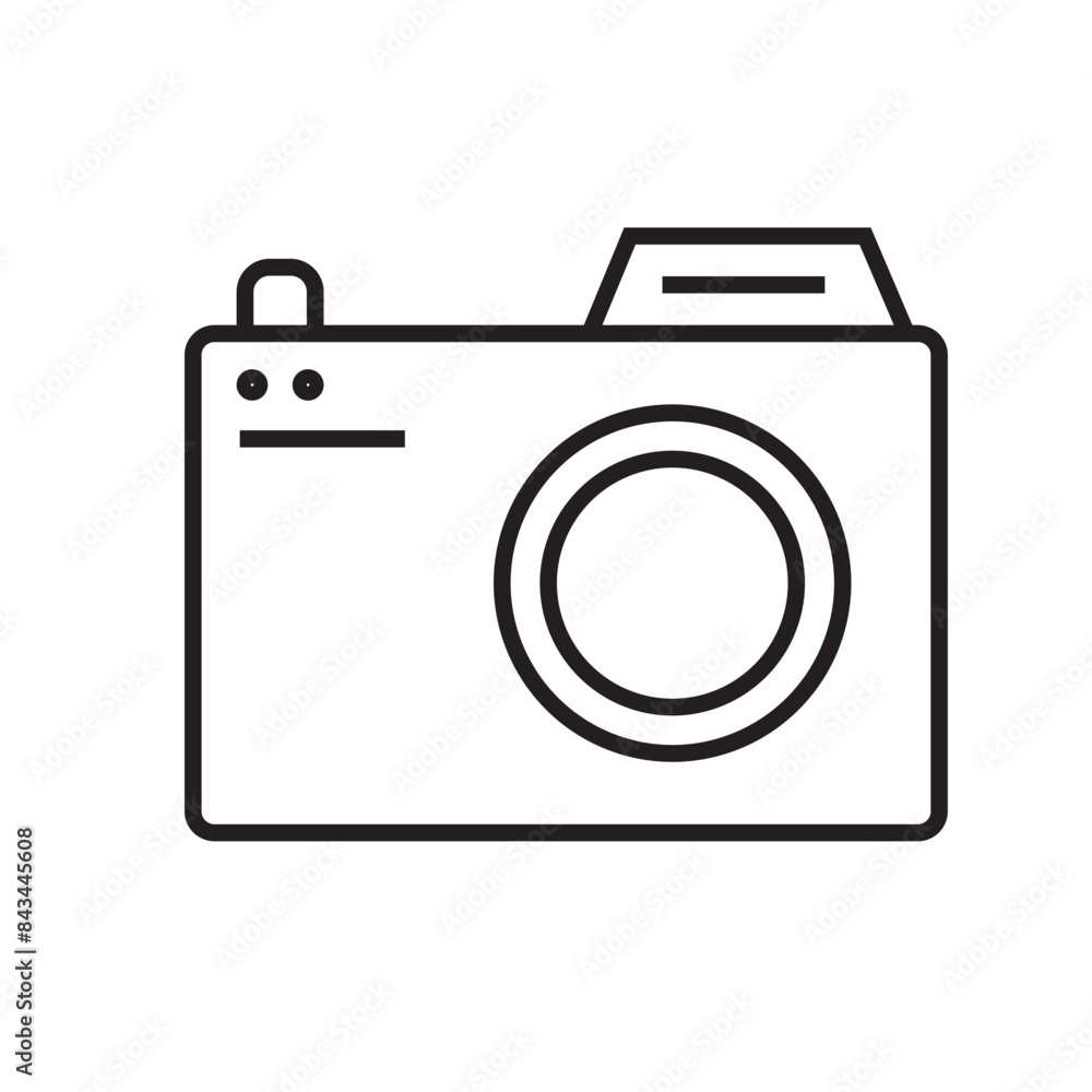 Camera Icon, Great for Photography and Media Projects Camera Icon, Great for Photography and Media Projects