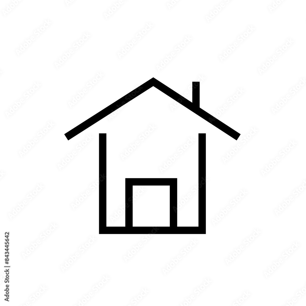 House Icon, Suitable for Real Estate and Home Decor Themes House Icon, Suitable for Real Estate and Home Decor Themes