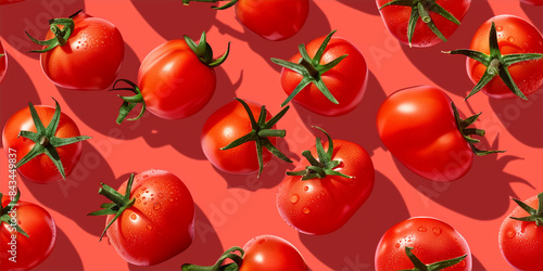 background of tomatoes