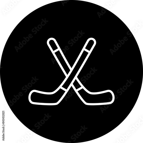 ice hokey Icon Style