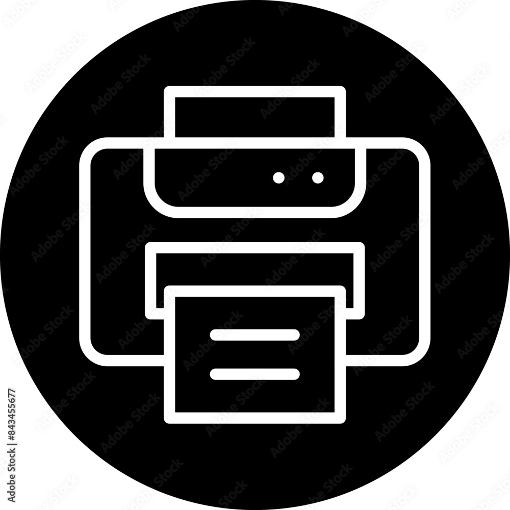 Printer Icon Style Printer Icon Style