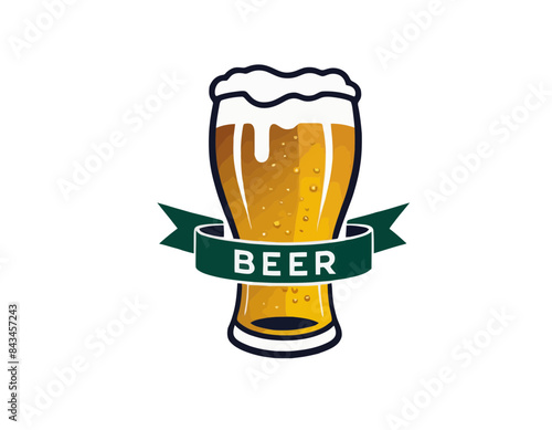 Beer logo, piwo logo, alkohol logo, butelka logo, kufel logo
