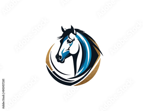 Horse logo, logo konia, koń logotyp, logotype, horse riding