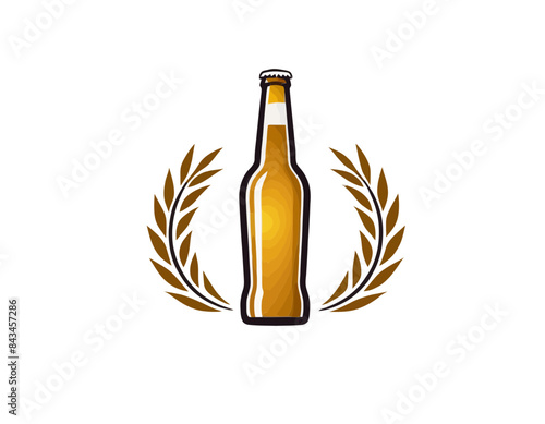 Beer logo, piwo logo, alkohol logo, butelka logo, kufel logo