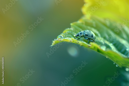 Macro concept, cute miniature background