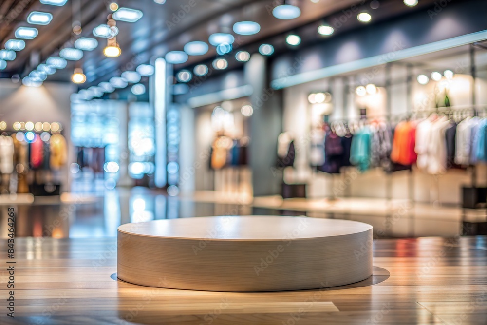 Stylish Podium Blur: A stylish podium with a blurred background, featuring the floor and wall for a fashionable product display.
Stylish Podium Blur: A stylish podium with a blurred background, featuring the floor and wall for a fashionable product display.