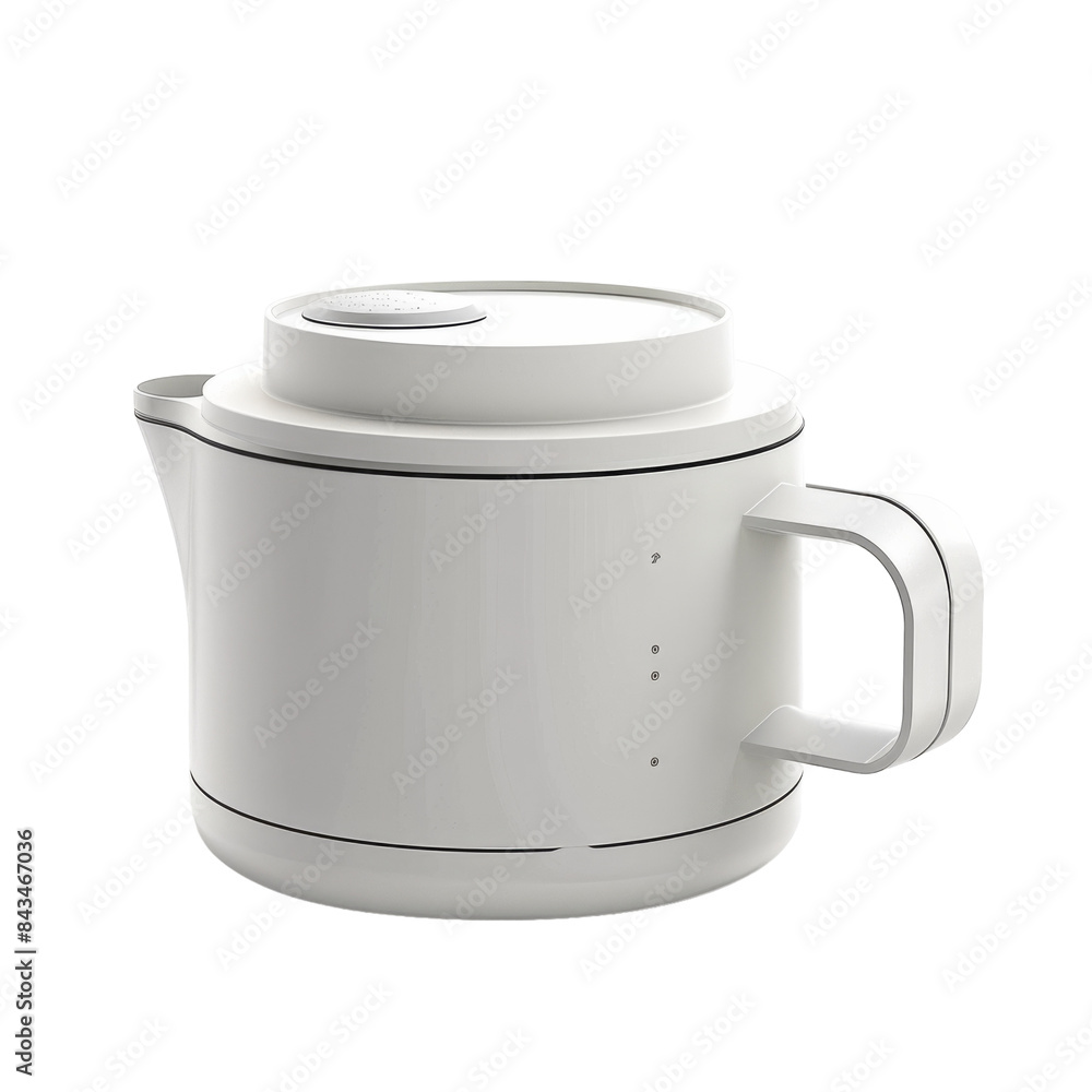Convenient Foldable Kettle Isolated On Transparent Background Convenient Foldable Kettle Isolated On Transparent Background