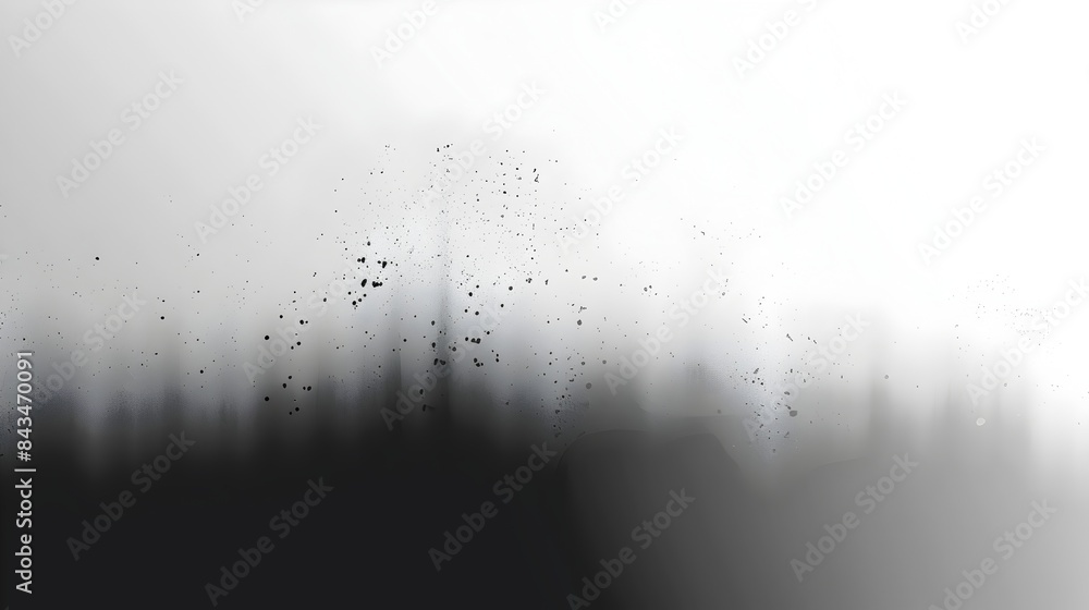 Obraz premium Monochrome Grainy Gradient Soft Transitions Minimalist Design Background