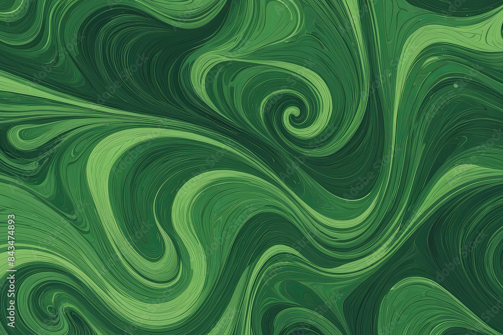 Abstract organic nature with green swirl lines. Ideal as a wallpaper background, this illustration evokes natural, flowing forms. Abstract organic nature with green swirl lines. Ideal as a wallpaper background, this illustration evokes natural, flowing forms.