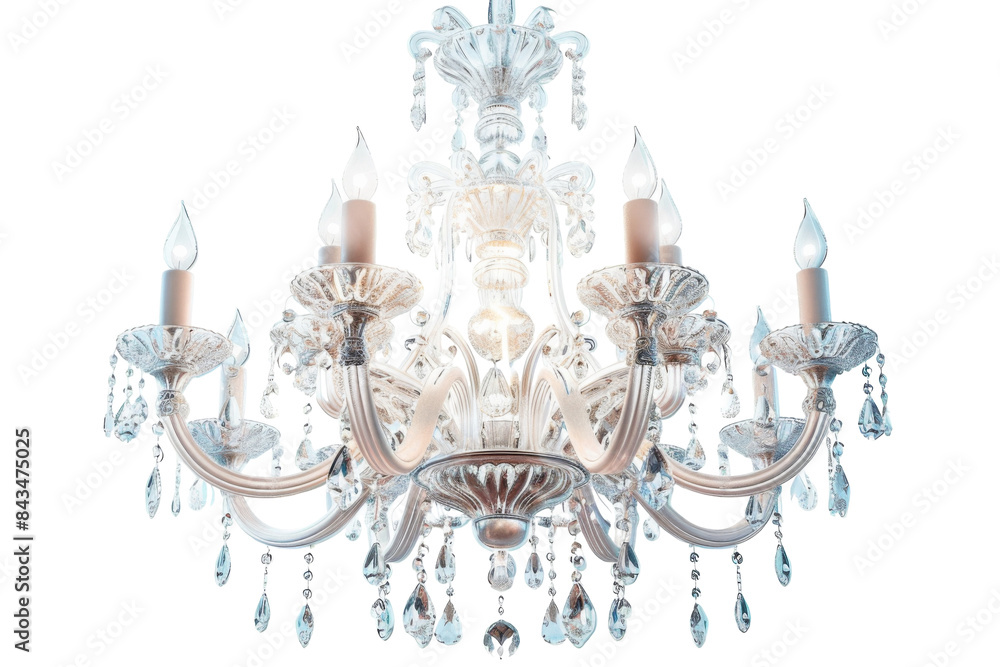 Lighting Opulence: Exploring Modern Crystal Chandeliers Isolated On Transparent Background Lighting Opulence: Exploring Modern Crystal Chandeliers Isolated On Transparent Background