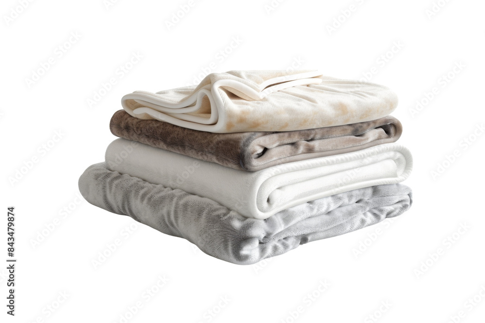Personalized Throw Blankets Isolated On Transparent Background Personalized Throw Blankets Isolated On Transparent Background
